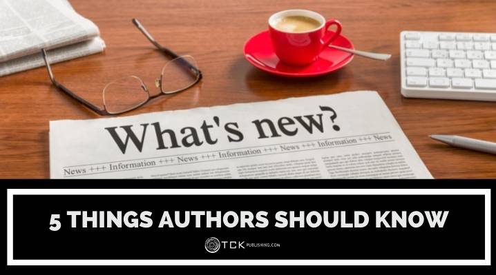 5 Things Authors Should Know – October 2021