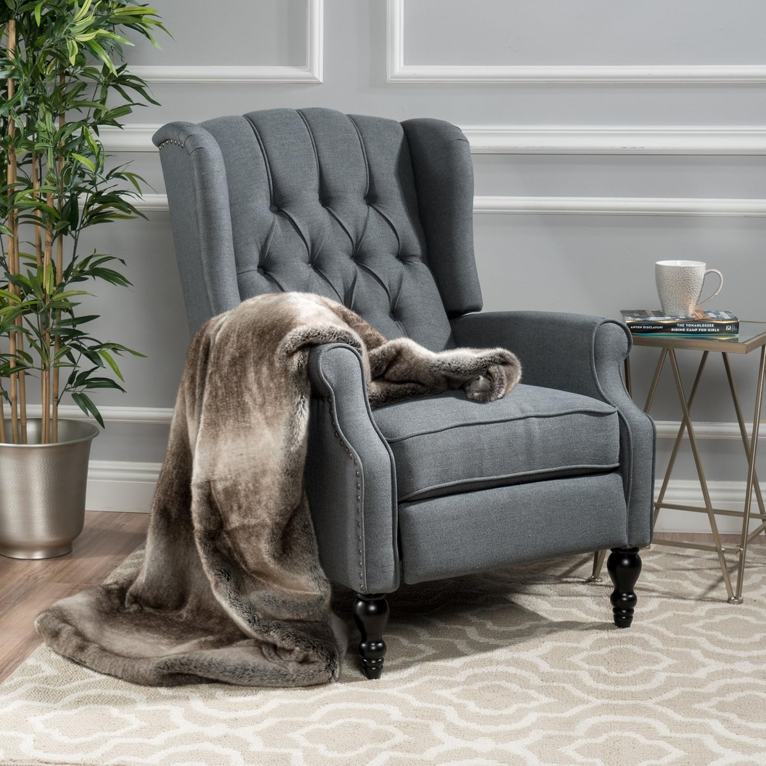 Christopher Knight Home Elizabeth Tufted Accent Chair Image