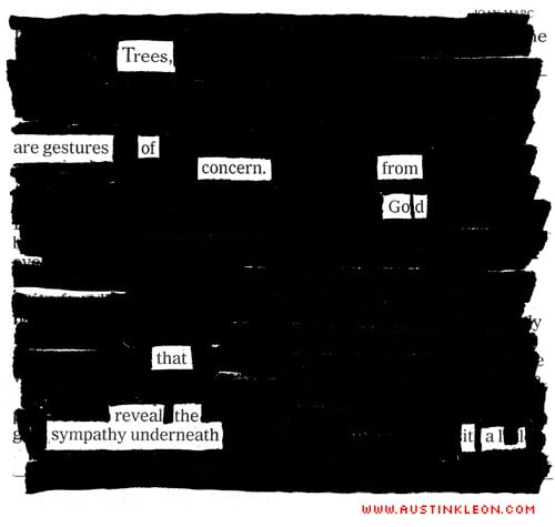 blackout poem image