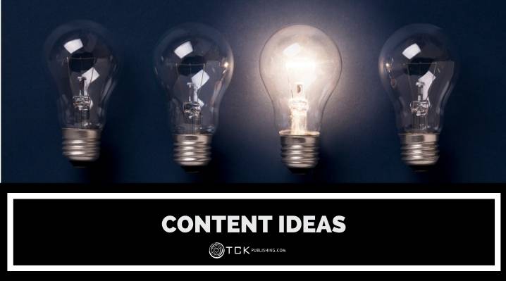 content ideas blog post image