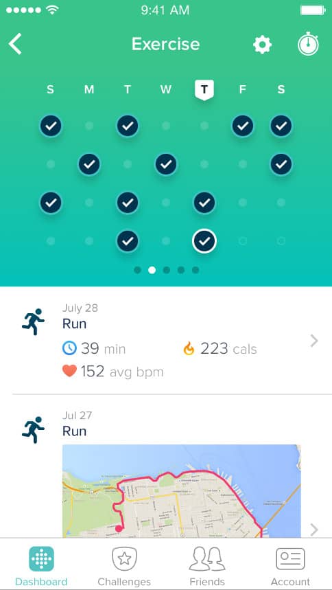 workout app
