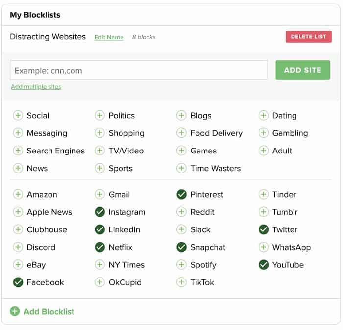 freedom block list image