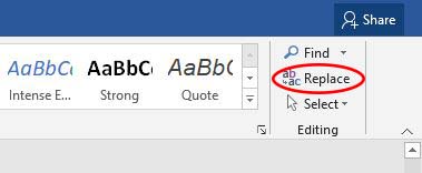 How to Find Filter Words Step 1 Image