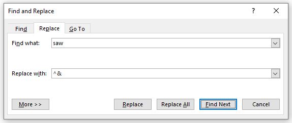 How to Find Filter Words Step 2 Image