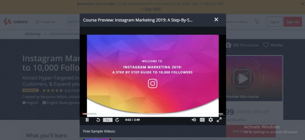 Instagram Marketing 2019: A Step-By-Step to 10,000 Followers Image