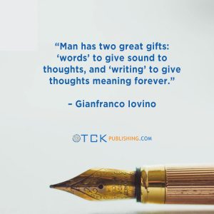 writing quote image
