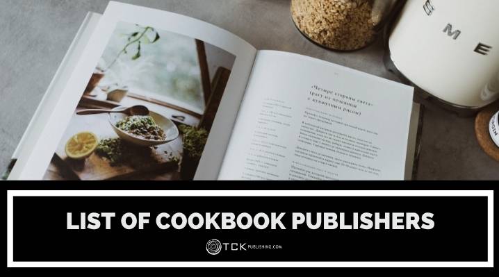 list of cookbook publishers blog post image