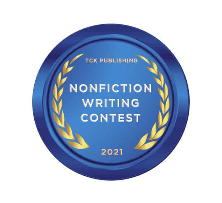 nonfiction writing contest 2021 badge