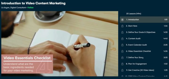 Introduction to Video Marketing Screenshot Image