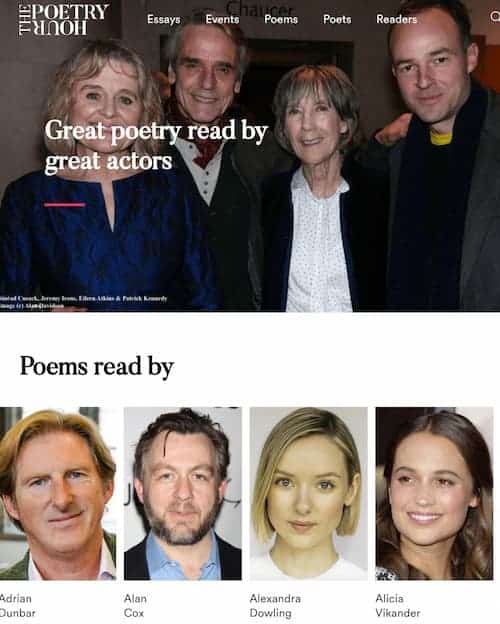 poetry hour app image