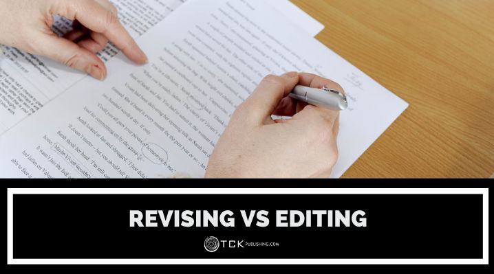 Revising Vs Editing blog post image