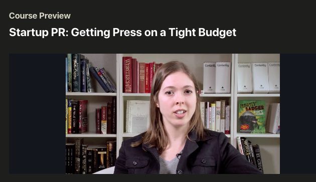 Startup PR Udemy Screenshot Image