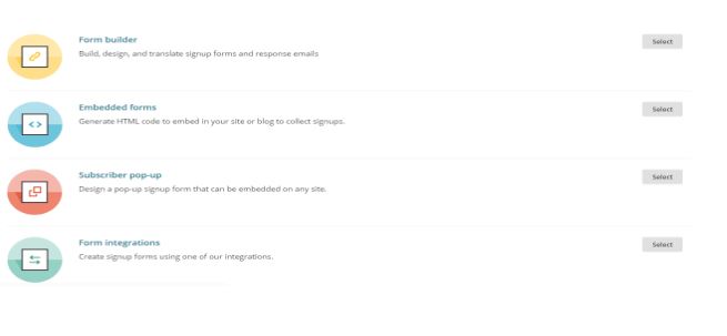 Mailchimp Landing Page 5A image