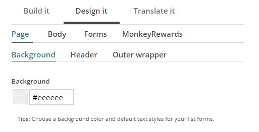 Mailchimp Landing Page 5B4 image