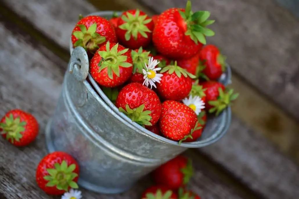 fresh strawberries image