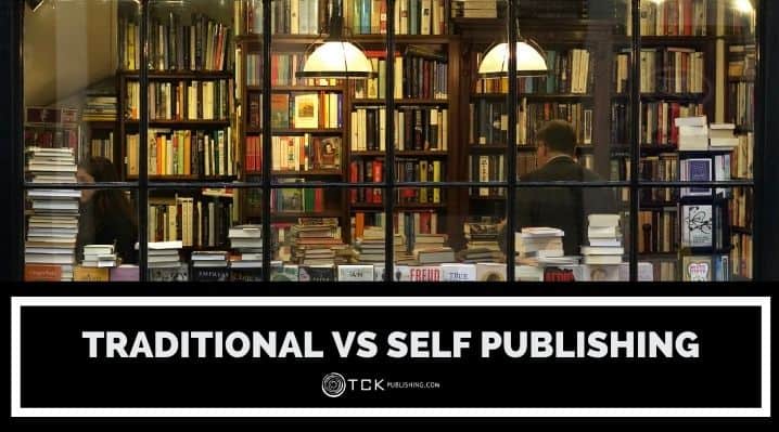 traditional publishing vs self publishing blog post image