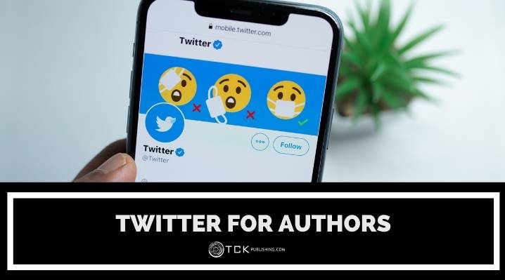 Twitter for authors blog post image