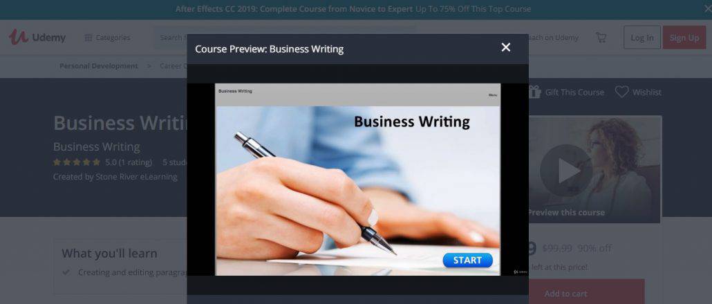 Business Writing image