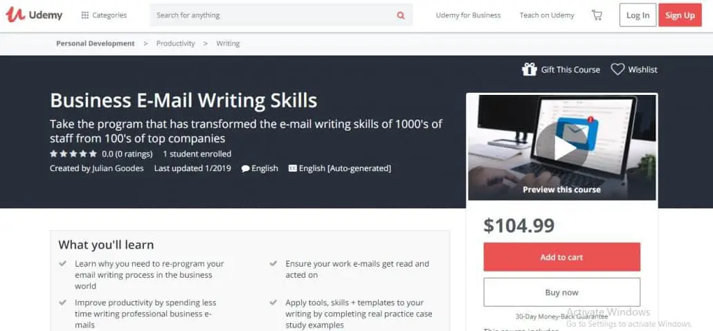 Business Email Writing Skills Image