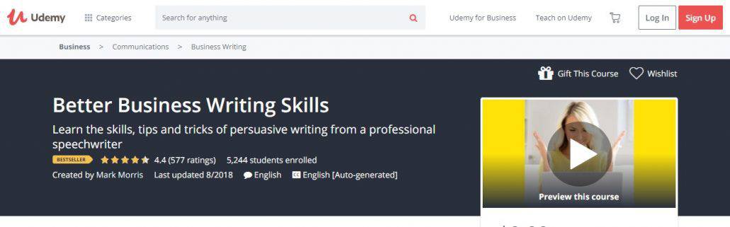 Better Business Writing Skills Image