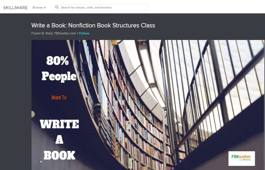 Write a Book: Nonfiction Book Structures Class Image