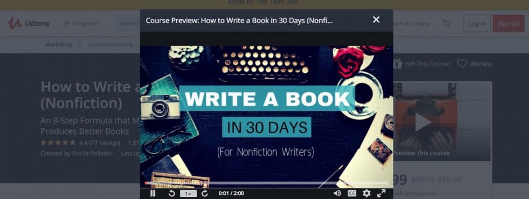 How to Write a Book in 30 Days (Nonfiction) Image