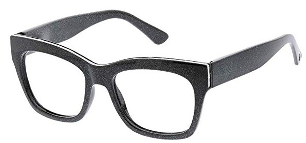 Peepers Shine On - Blue Light Filtering Square Reading Glasses Image