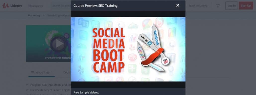 SEO Training Image