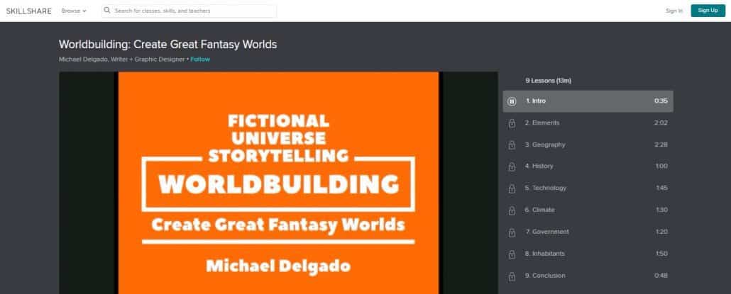 Worldbuilding: Create Great Fantasy Worlds image
