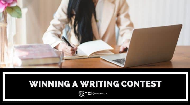 winning a writing contest blog post image