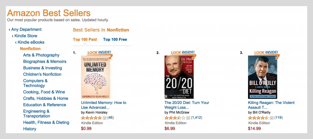 #1 nonfiction bestseller in all of Amazon Kindle Store #1 nonfiction bestseller in all of Amazon Kindle Store Image