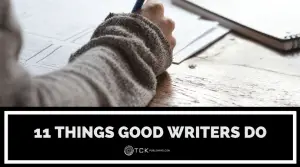 11 Things Good Writers Do image