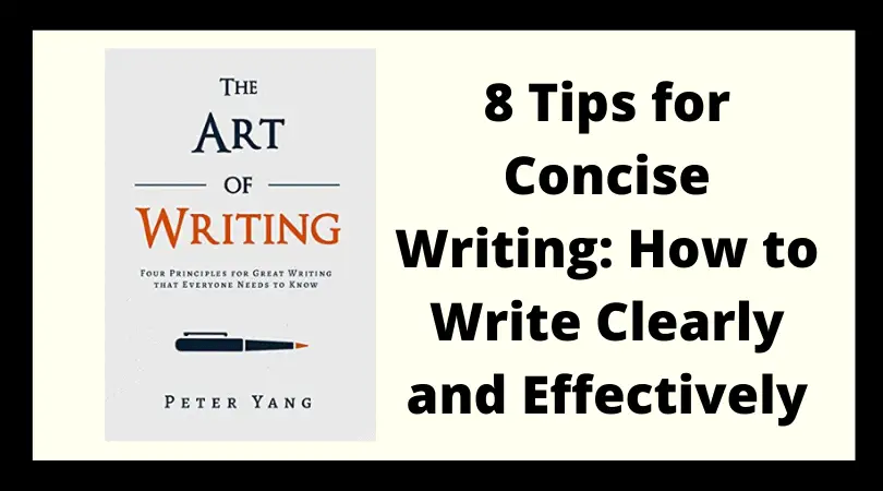 8 Tips for Concise Writing: How to Write Clearly and Effectively Image
