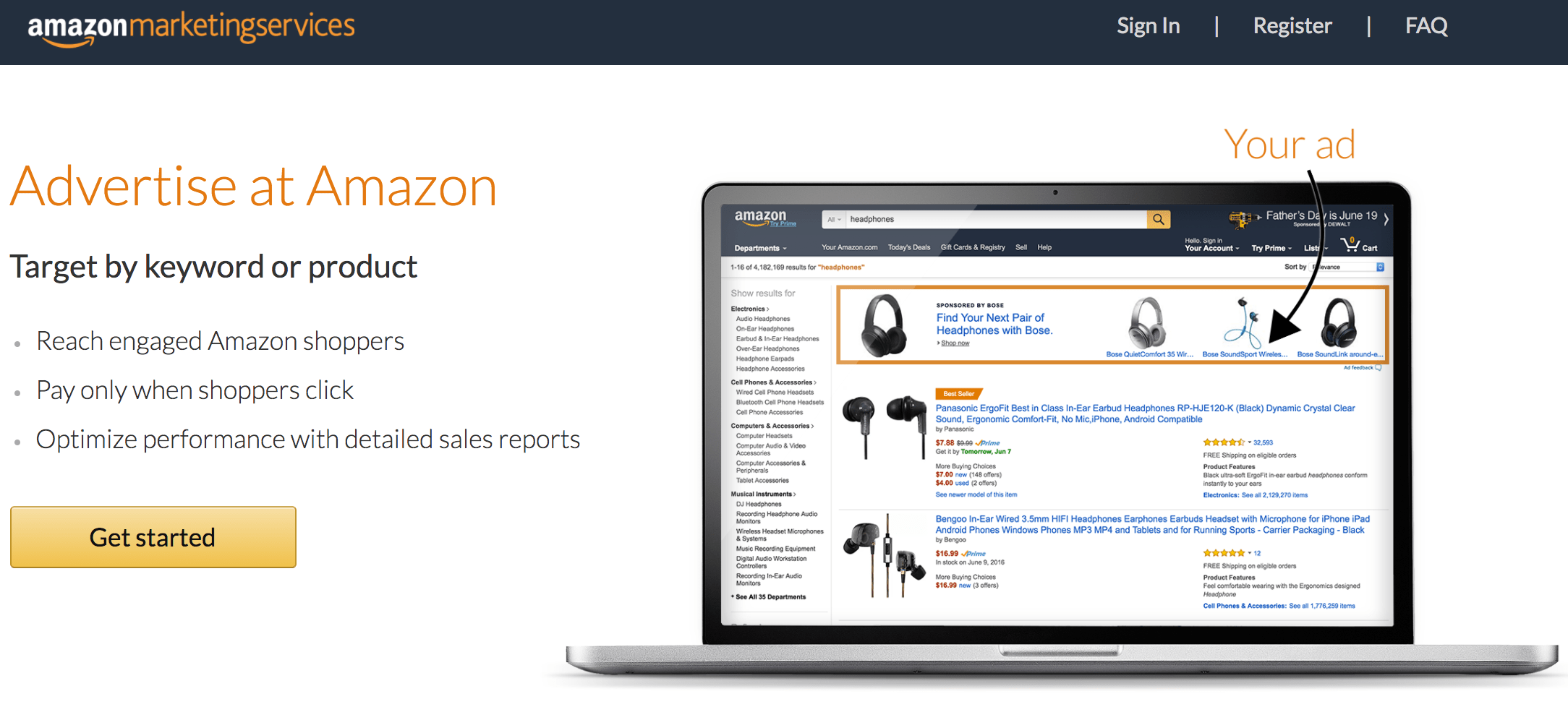Amazon book ads image