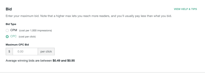 bookbub ads bids image