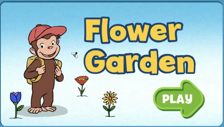 curious george educational game