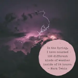Mark Twain spring time