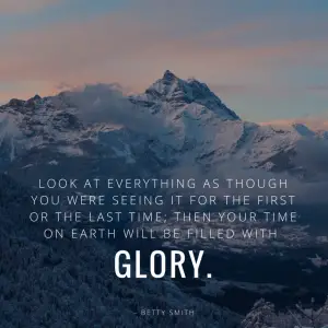 Betty Smith see things first and last