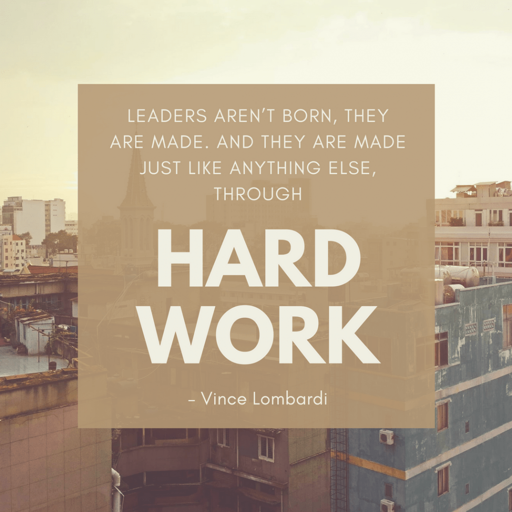 Vince Lombardi leadership quote