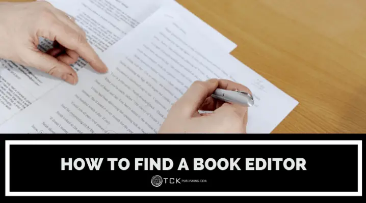how to find a book editor image