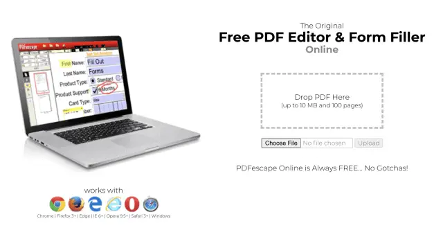 how to make a fillable pdf image