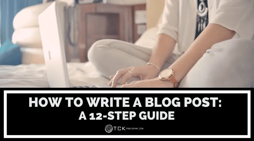 how to write a blog post header image