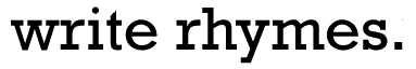 WriteRhymes logo