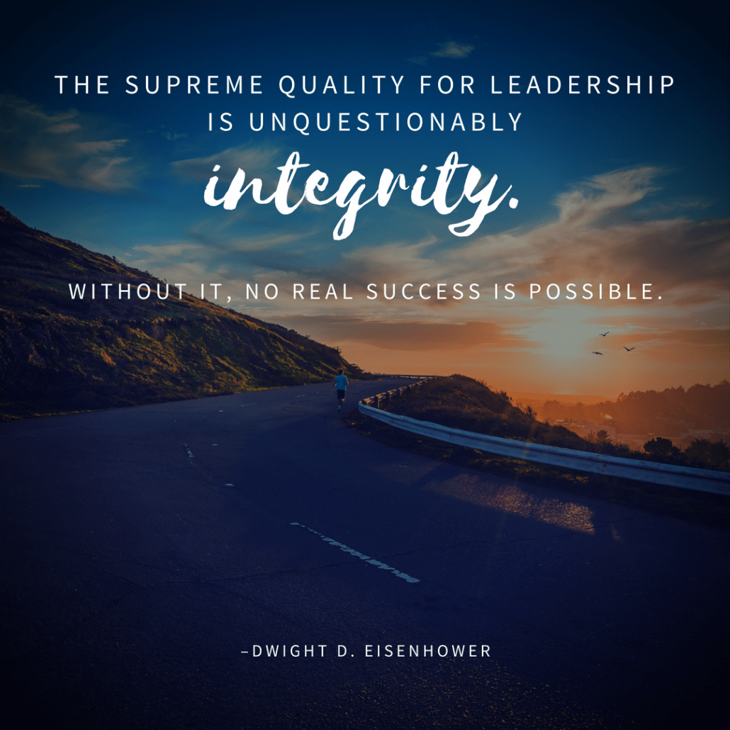 Dwight D. Eisenhower integrity