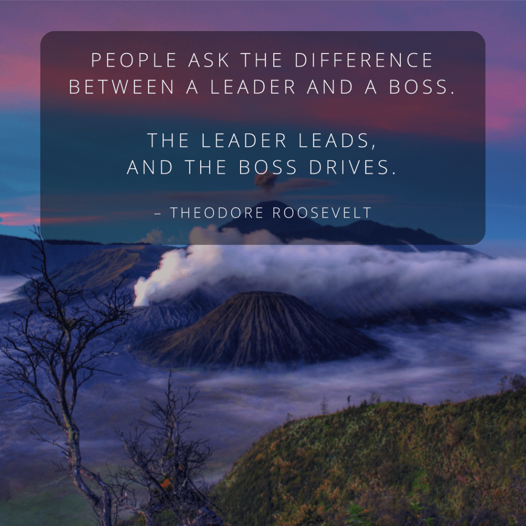 Theodore Roosevelt leader leads