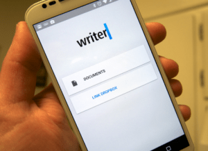 Mobile Writing App - Writer image