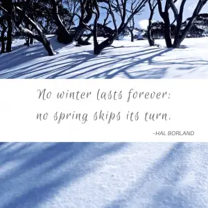 Hal Borland spring quotes