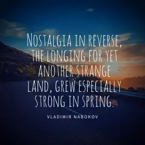 Vladimir Nabokov nostalgia