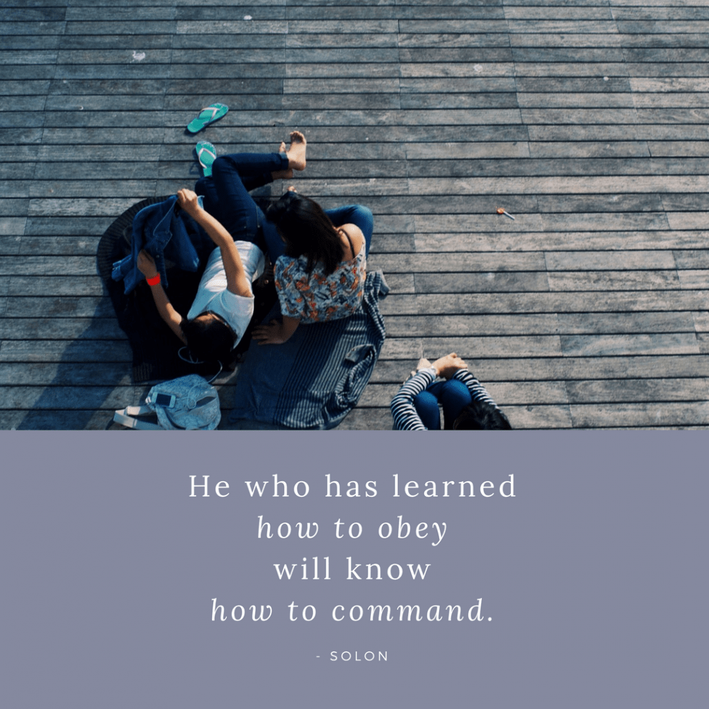 Solon leadership quote