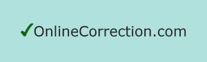 OnlineCorrection logo